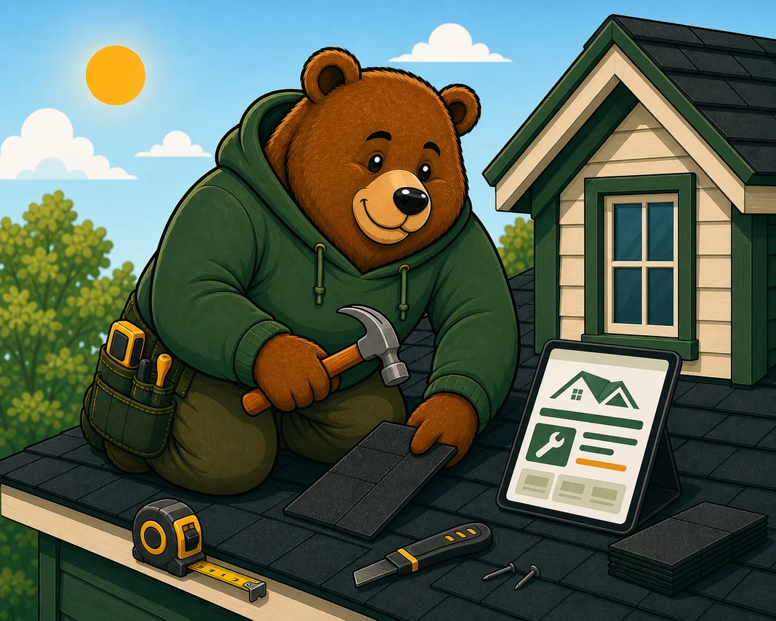 Website design for contractors and roofing businesses